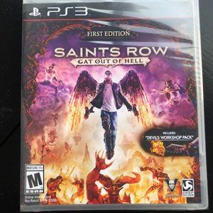 Brand New PS3 Saints Row Cat Out of Hell Game